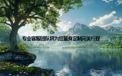 专业客服团队将为您量身定制完美行程