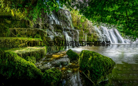 在丽江, 您可以品尝到正宗的酥油茶